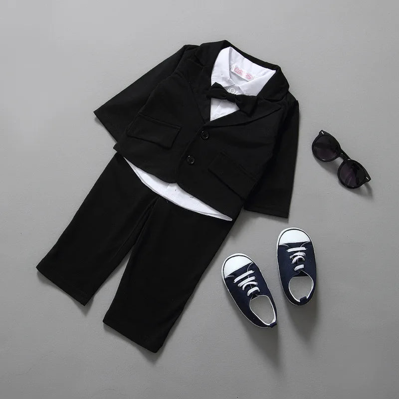Ensembles de vêtements pour bébé, barboteuse pour garçon, vêtements pour tout-petits, t-shirt, pantalon, ensembles pour bébé