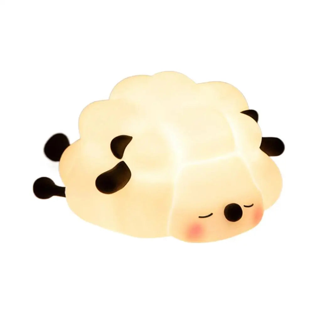 Veilleuse Lapin Bébé Silicone – Lampe Nuit Apaisante Rechargeable