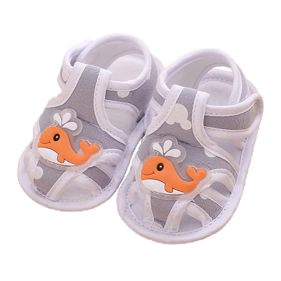 Sandales Bébé Premiers Pas – Chaussures d’Été Douces & Antidérapantes (0 à 15 mois)