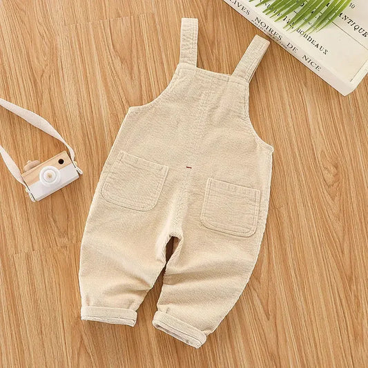 Salopette Bébé en Coton Doux – Combinaison Confortable Garçon & Fille (9 mois à 4 ans)