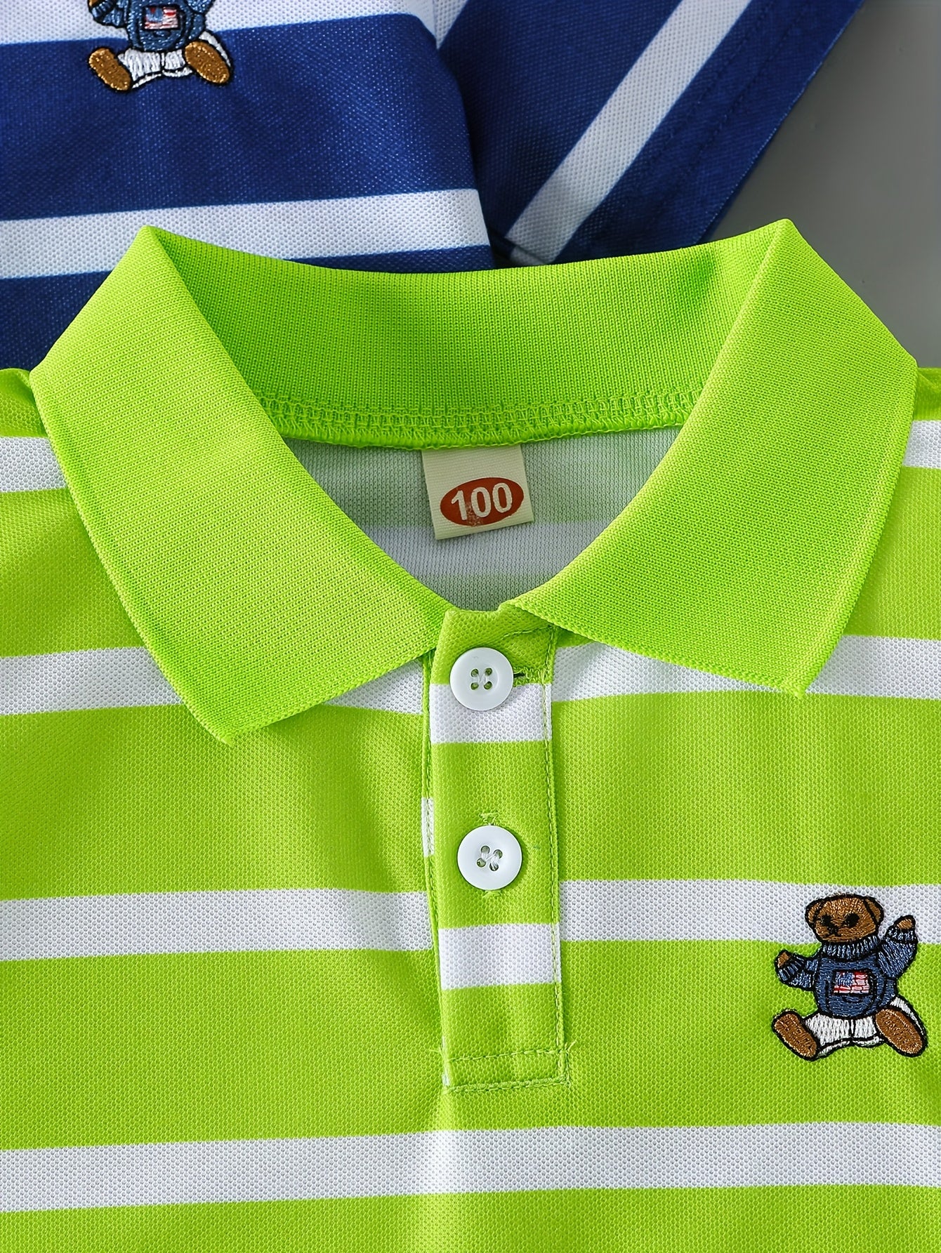 Ensemble Polo Rayé 3 Pièces Garçon – Style Sport Chic Été