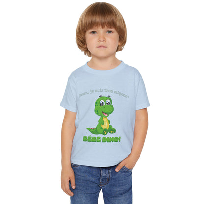 T-shirt épais en coton premium pour tout-petits – Confort & durabilité