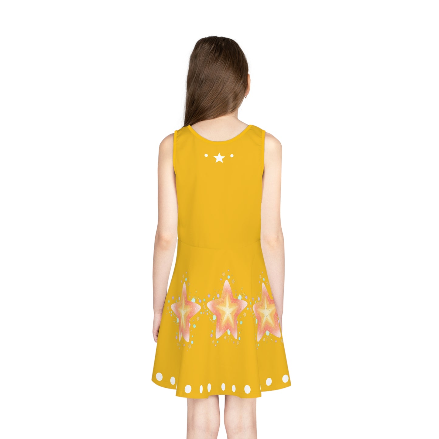 Robe d’été sans manches pour fille – Les Petits Trésors | Légère & élégante