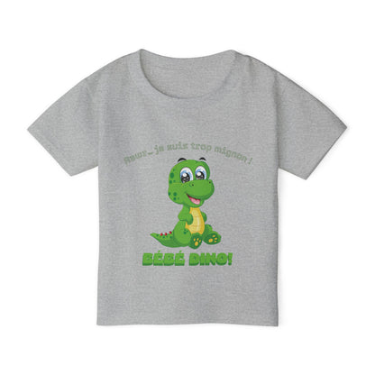 T-shirt épais en coton premium pour tout-petits – Confort & durabilité