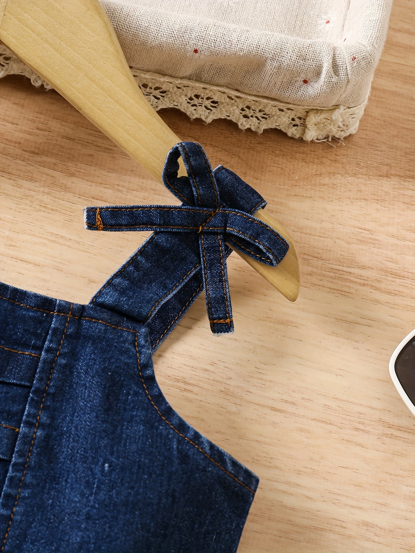 Ensemble jupe & haut en denim – Petite Demoiselle Chic