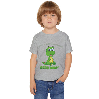 T-shirt épais en coton premium pour tout-petits – Confort & durabilité