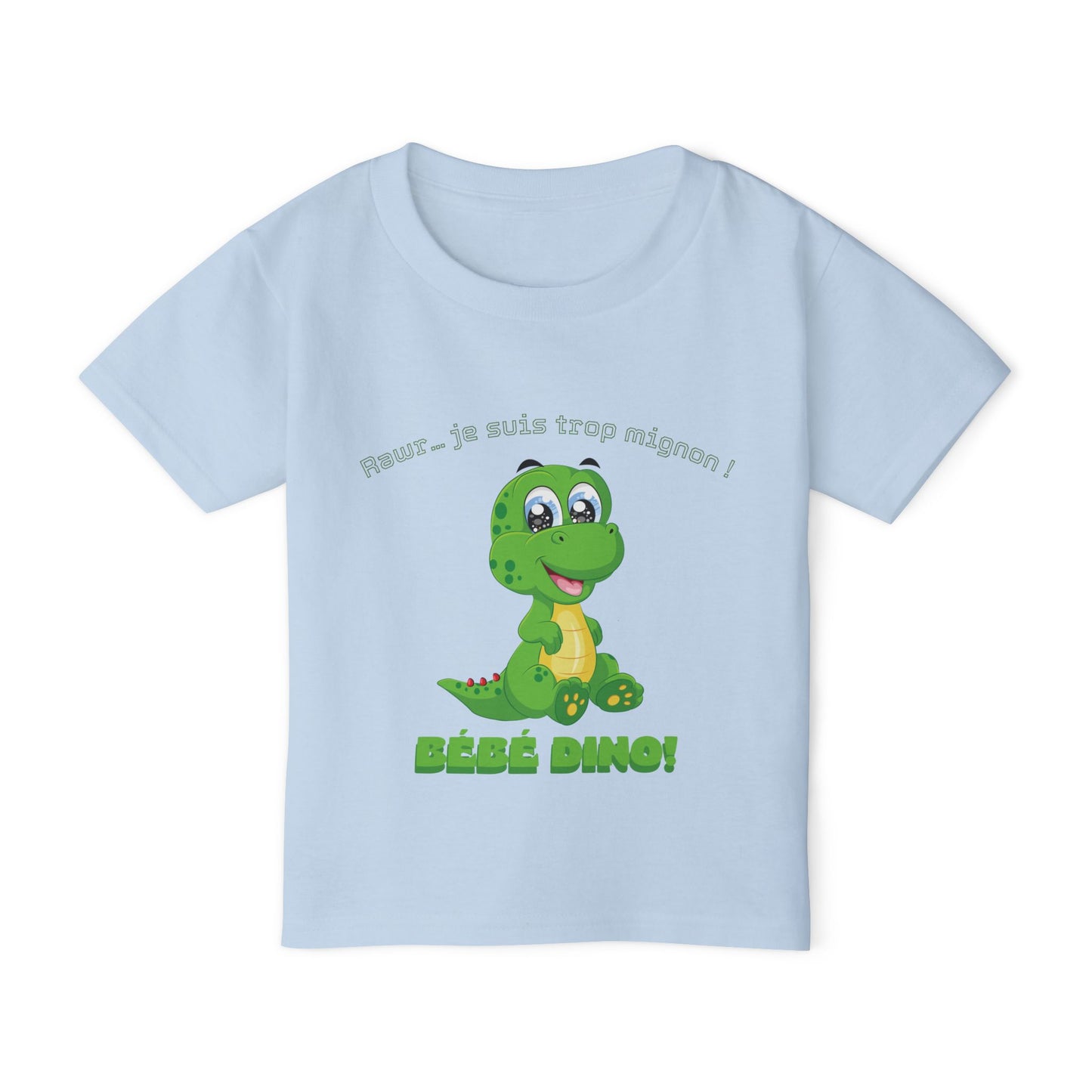 T-shirt épais en coton premium pour tout-petits – Confort & durabilité