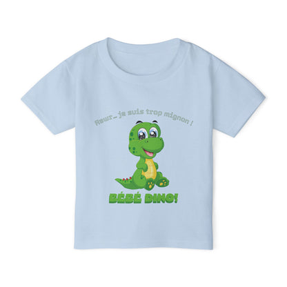 T-shirt épais en coton premium pour tout-petits – Confort & durabilité