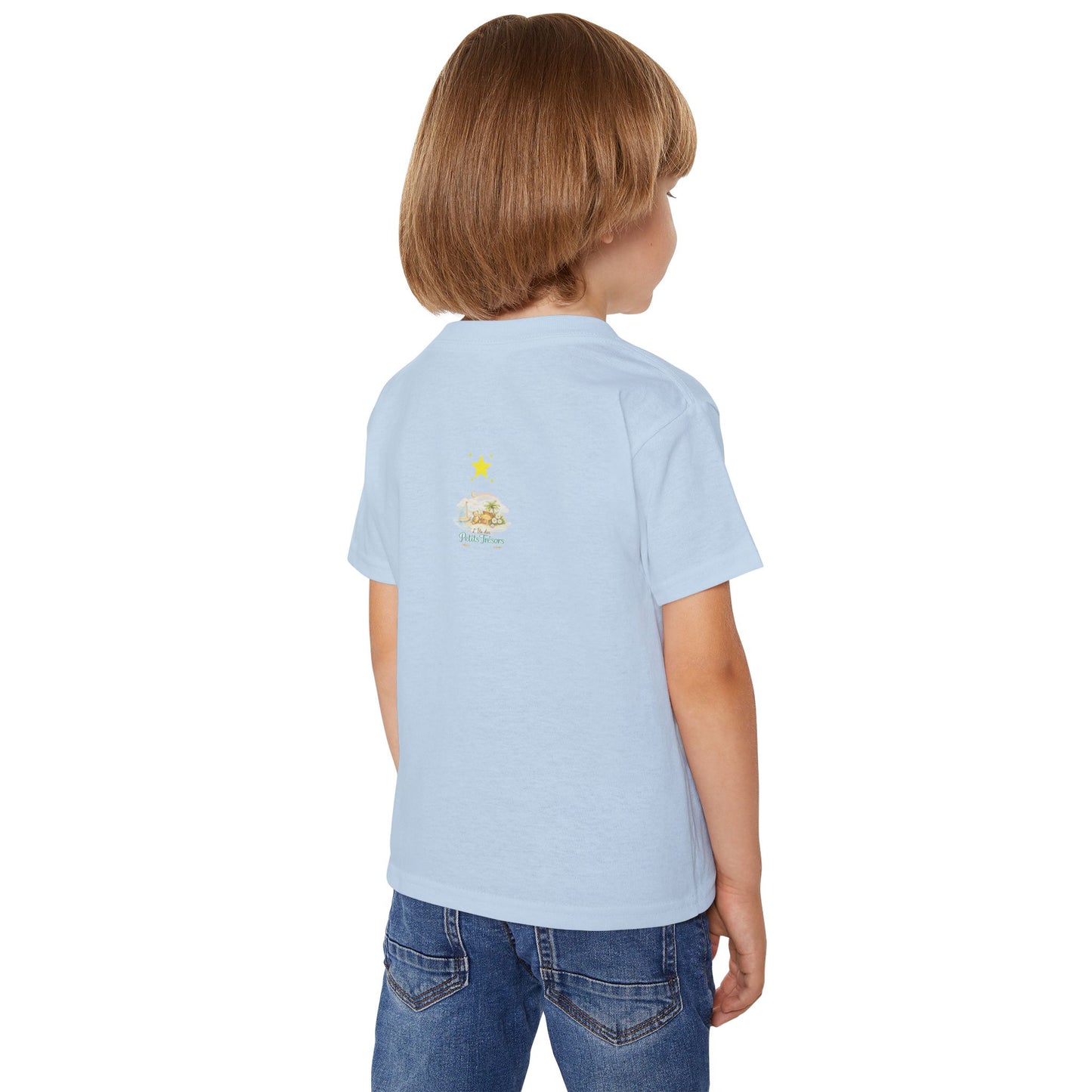 T-shirt épais en coton premium pour tout-petits – Confort & durabilité
