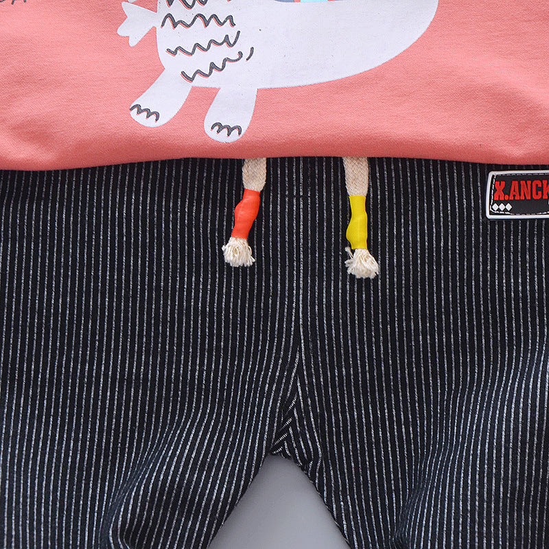 Ensemble Enfant Été – T-shirt à Manches Courtes & Short Confortable