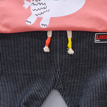 Ensemble Enfant Été – T-shirt à Manches Courtes & Short Confortable