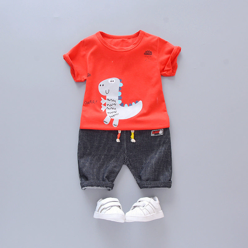 Ensemble Enfant Été – T-shirt à Manches Courtes & Short Confortable
