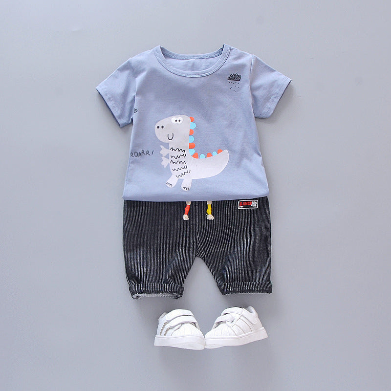 Ensemble Enfant Été – T-shirt à Manches Courtes & Short Confortable