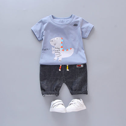 Ensemble Enfant Été – T-shirt à Manches Courtes & Short Confortable