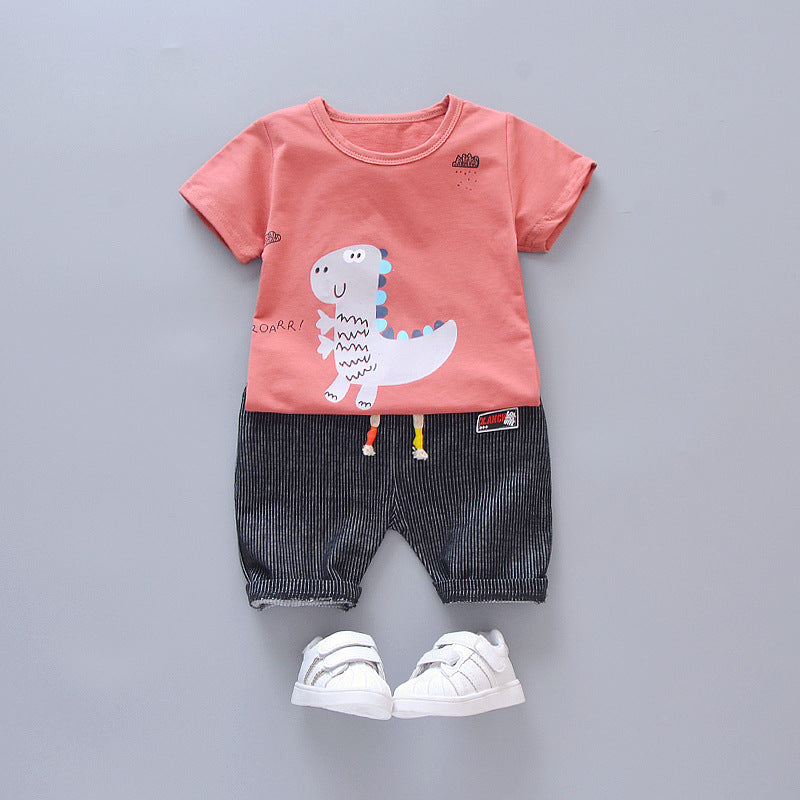 Ensemble Enfant Été – T-shirt à Manches Courtes & Short Confortable