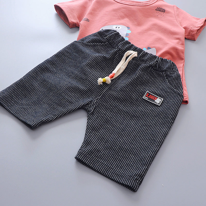 Ensemble Enfant Été – T-shirt à Manches Courtes & Short Confortable