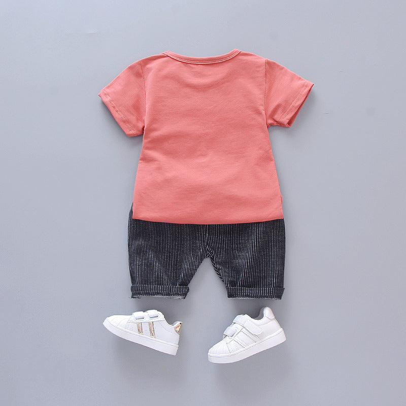 Ensemble Enfant Été – T-shirt à Manches Courtes & Short Confortable