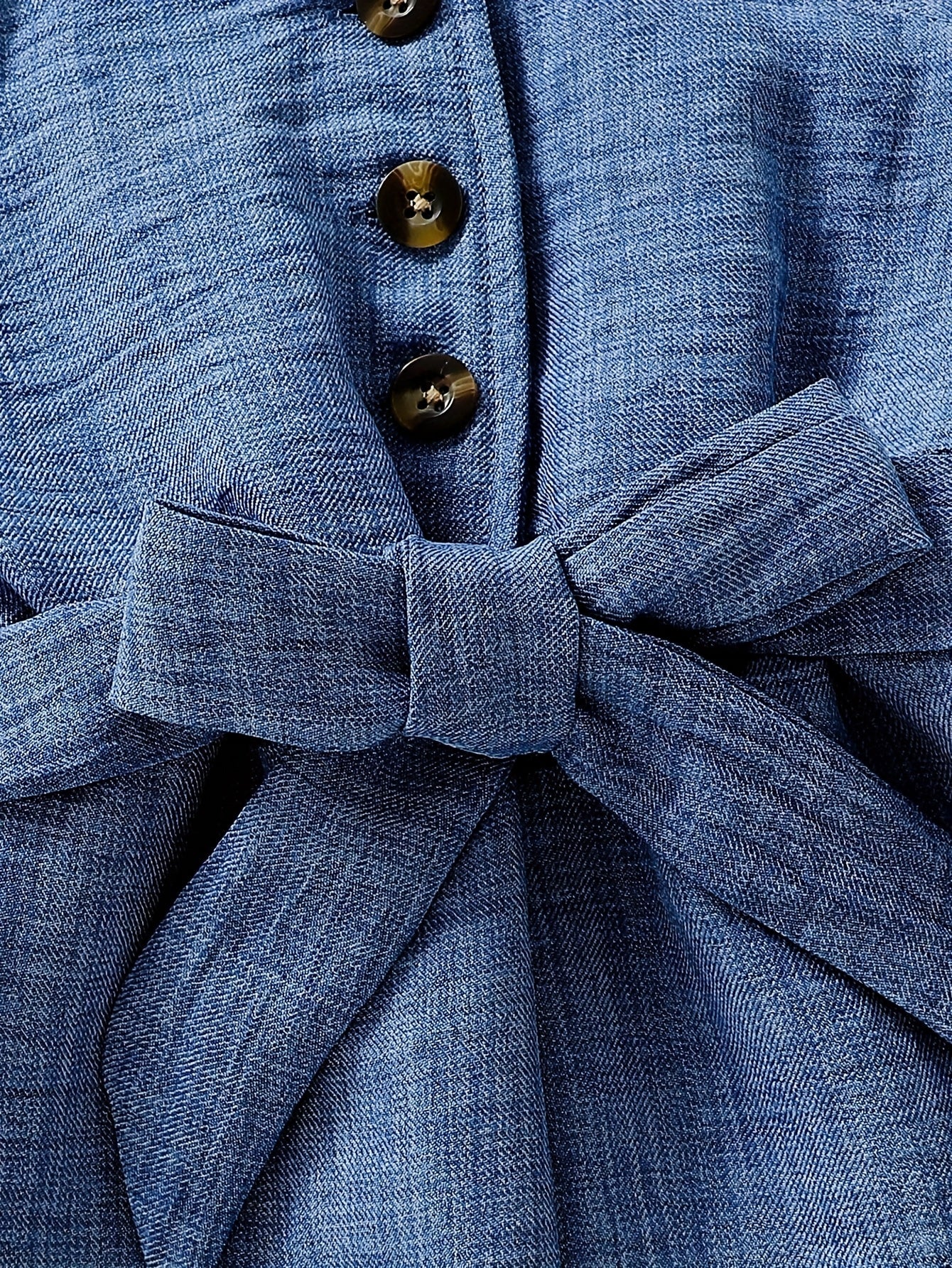 Combishort en denim perlé – Petite Élégance d’Été