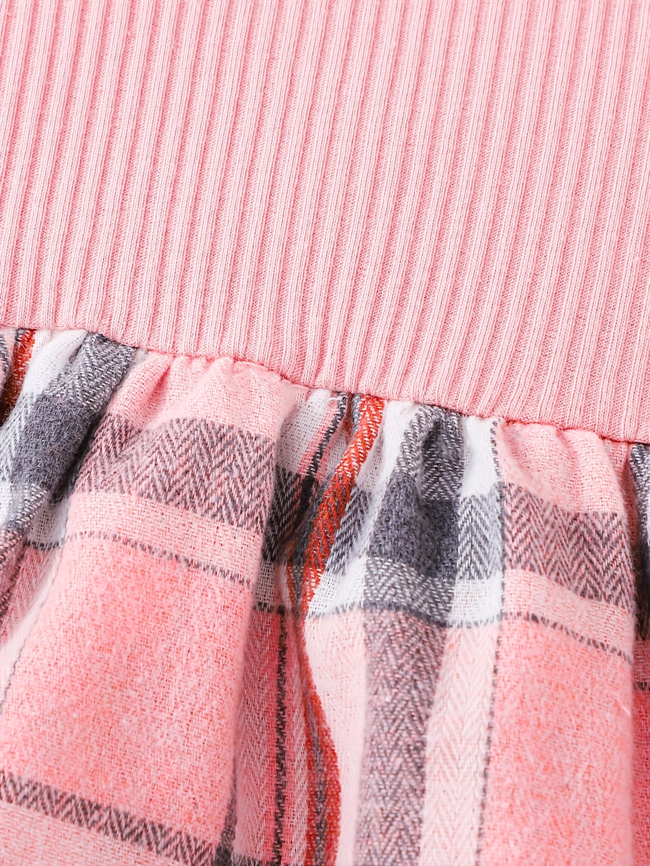 Robe bébé fille 2-en-1 rose motif ourson avec bandeau assorti – Look mignon & confortable