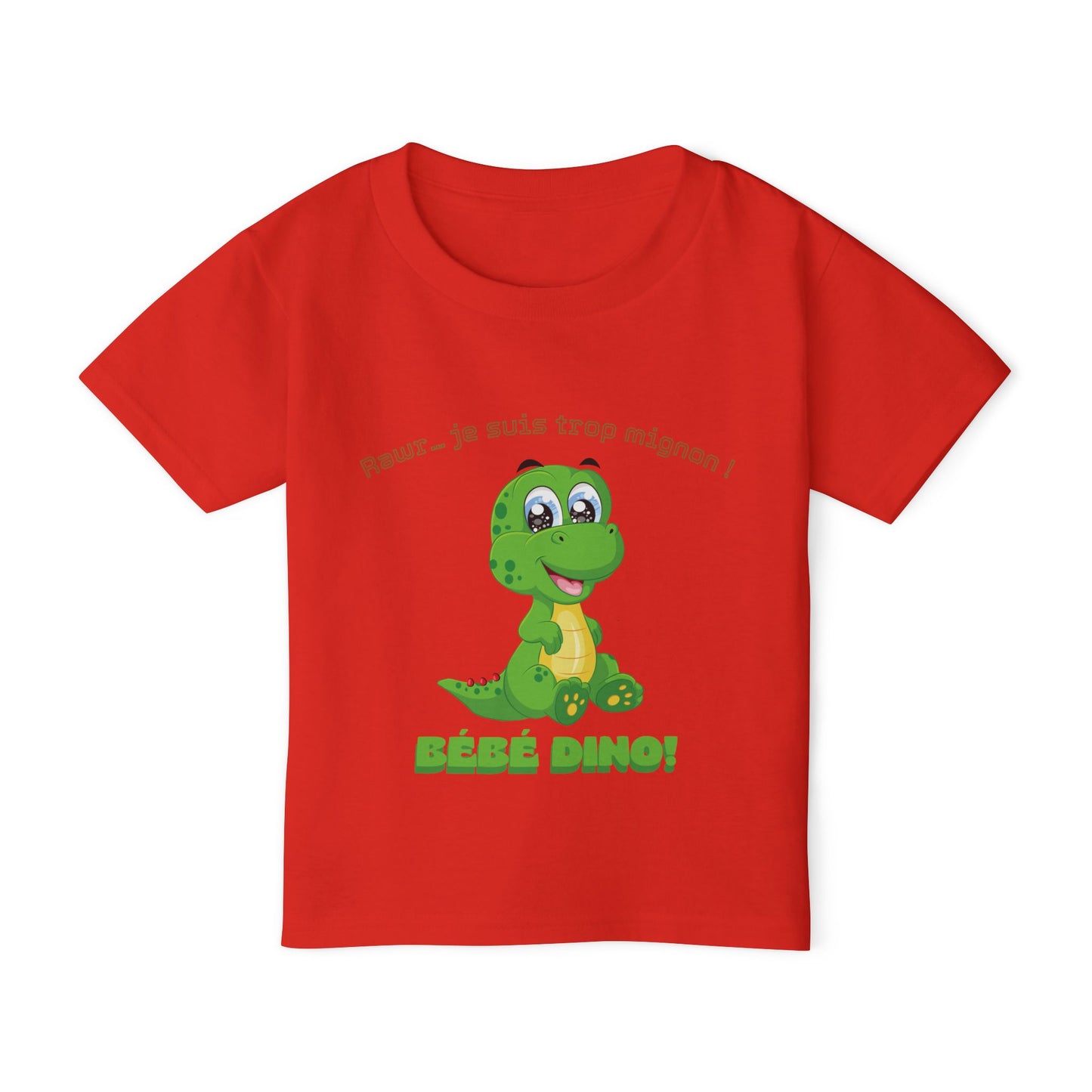 T-shirt épais en coton premium pour tout-petits – Confort & durabilité