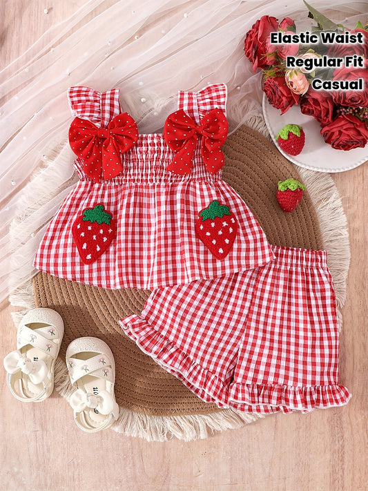 Ensemble fraise adorable – Petite Gourmandise d’Été
