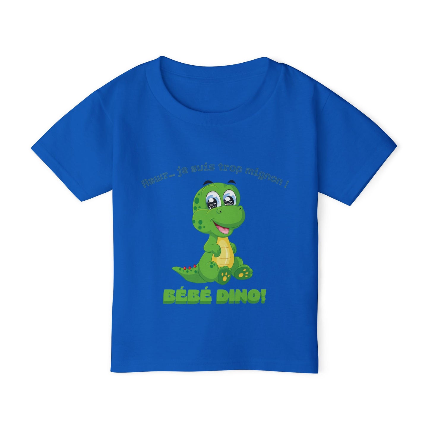 T-shirt épais en coton premium pour tout-petits – Confort & durabilité