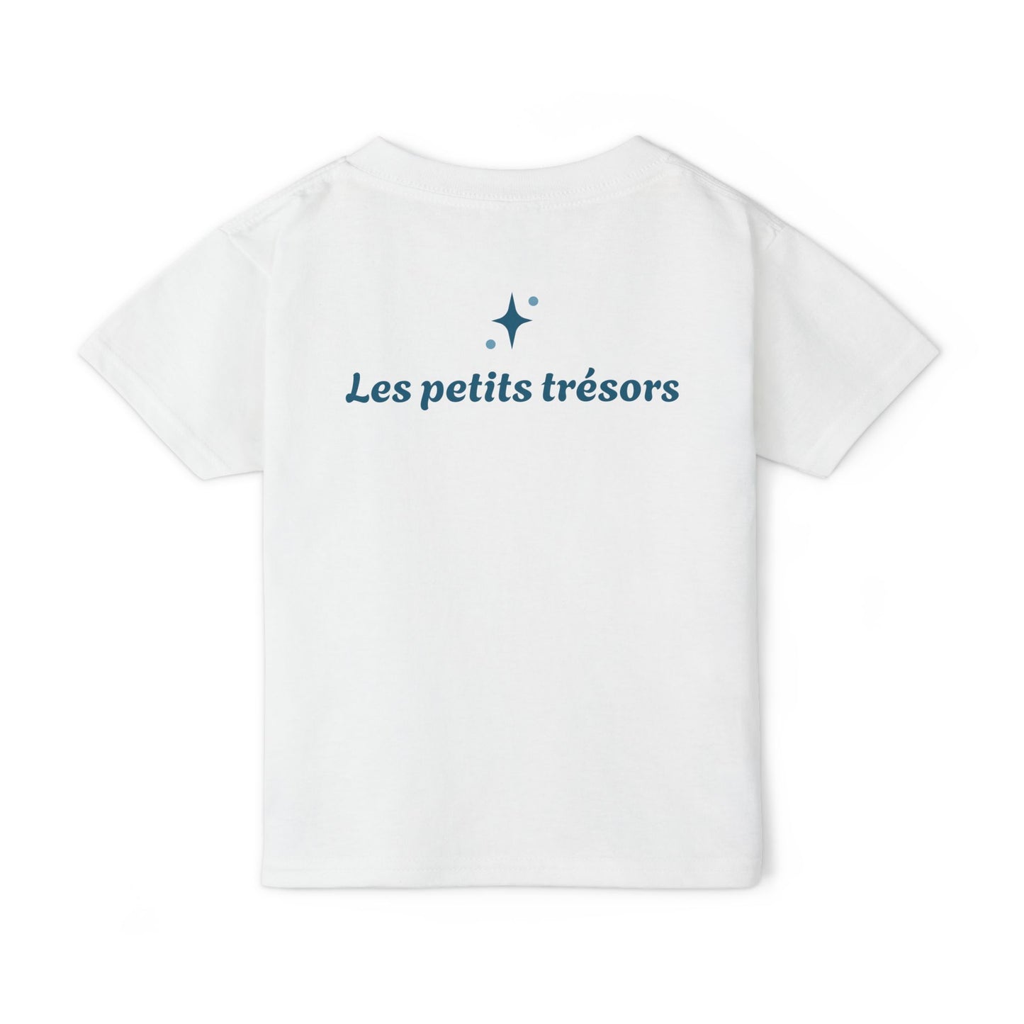 T-shirt pour tout-petits — Bleu Astronaute Ours « Petit trésor d’amour »
