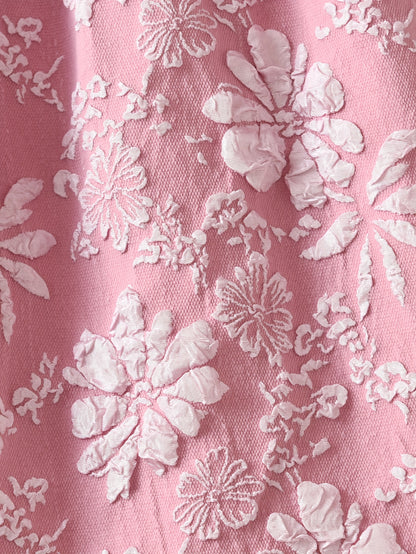 Robe d’Été Fille Sans Manches à Nœud – Coupe Évasée, Col Carré, Style Princesse