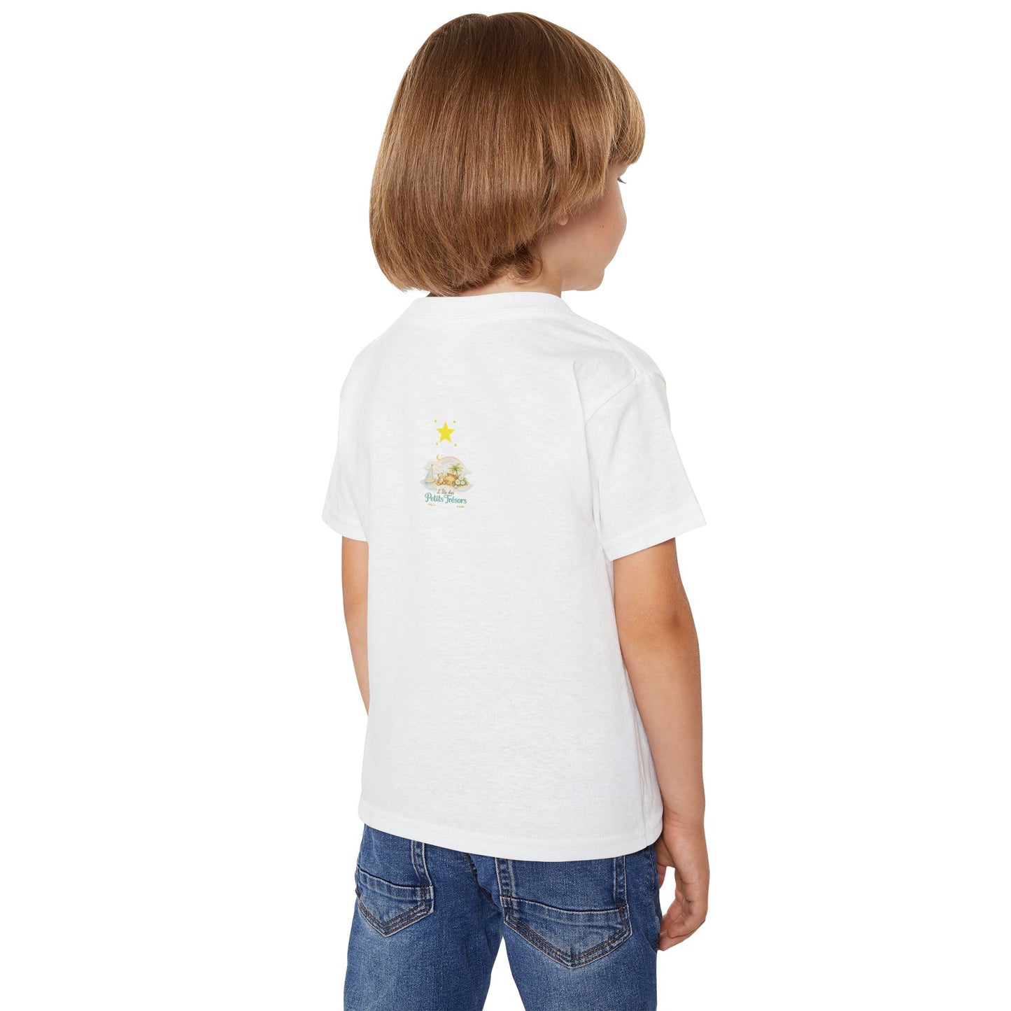 T-shirt épais en coton premium pour tout-petits – Confort & durabilité