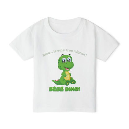 T-shirt épais en coton premium pour tout-petits – Confort & durabilité