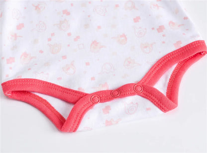 Ensemble Bébé Unisexe – Lot de Bodys en Coton Doux