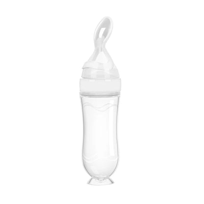 Cuillère doseuse en silicone pour bébé – Alimentation facile & sécurisée