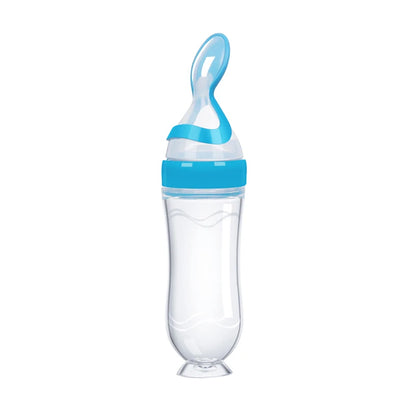Cuillère doseuse en silicone pour bébé – Alimentation facile & sécurisée