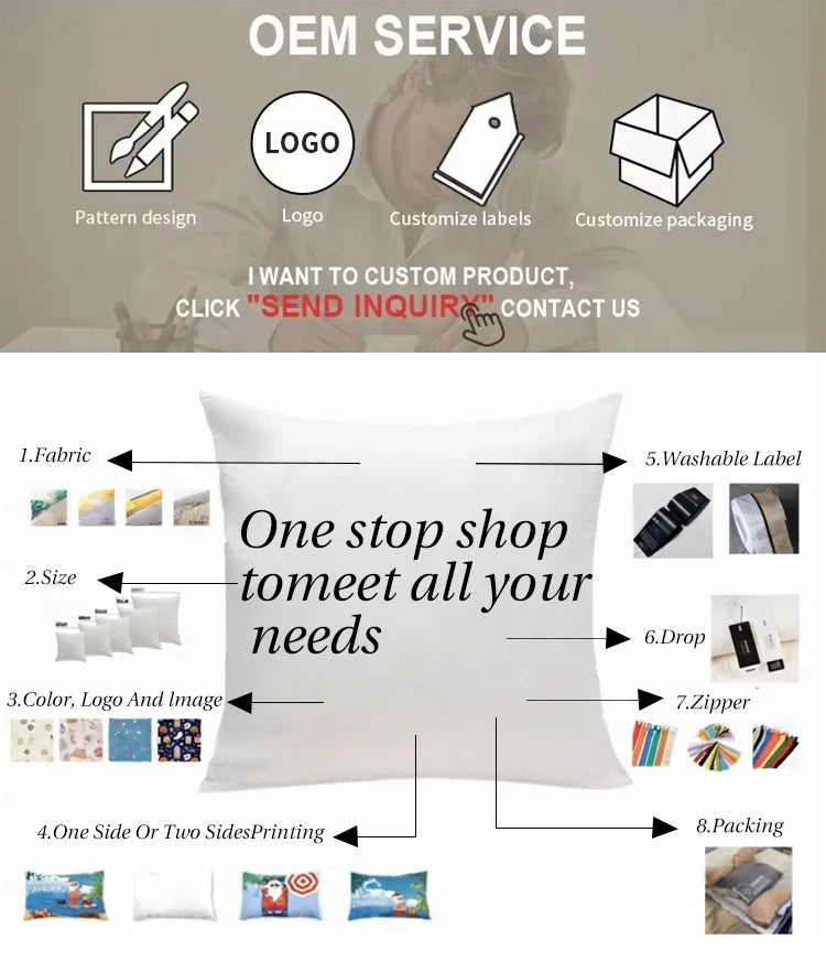 Lot de 4 Housses de Coussin Pâques – Décoration Printemps (18x18 po)