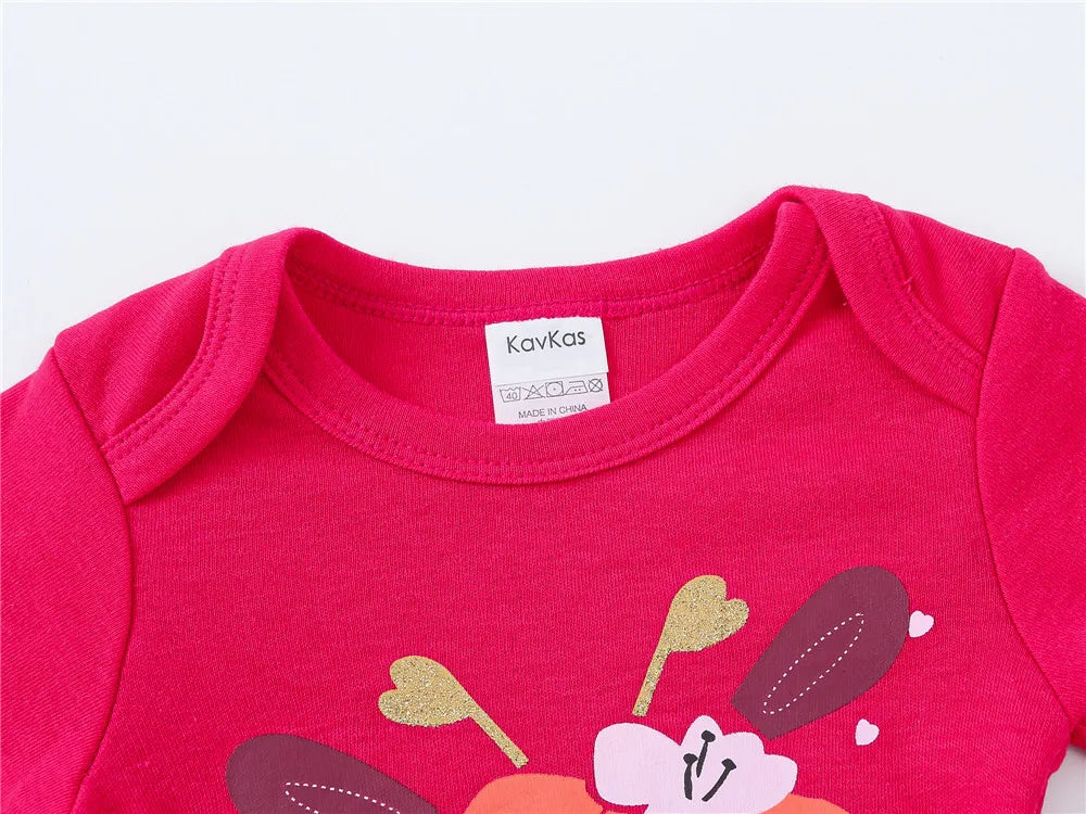 Ensemble Bébé Unisexe – Lot de Bodys en Coton Doux