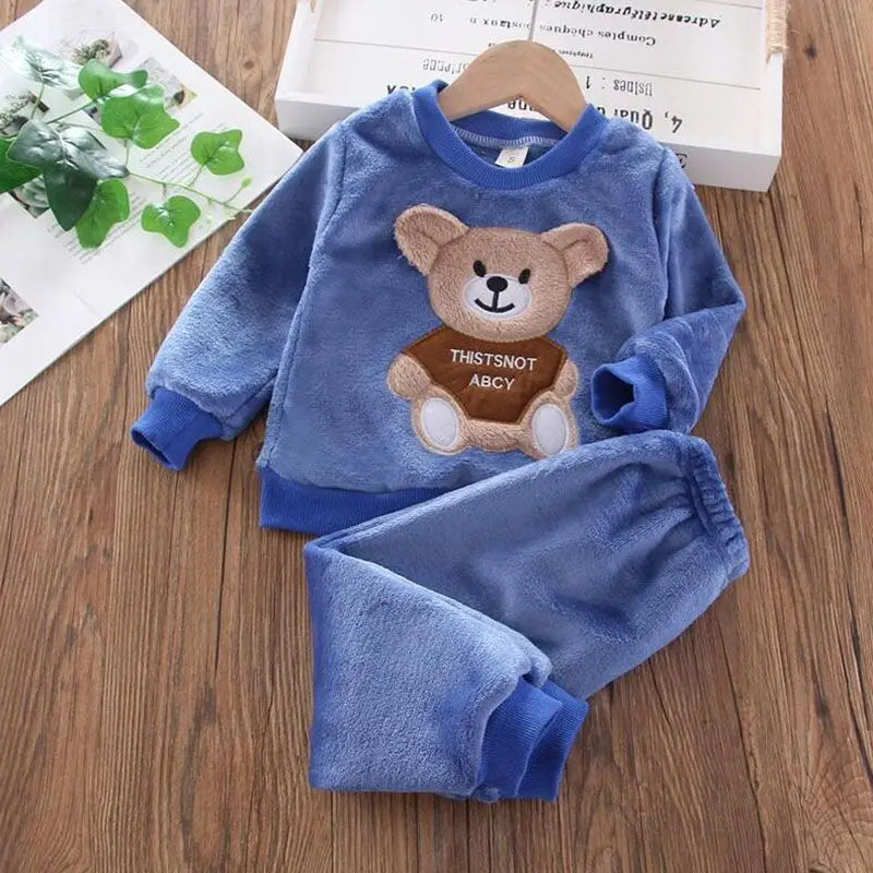 Ensemble Bébé 3 Pièces Douillet – Capuche & Pantalon (Unisexe)