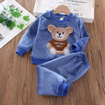 Ensemble Bébé 3 Pièces Douillet – Capuche & Pantalon (Unisexe)