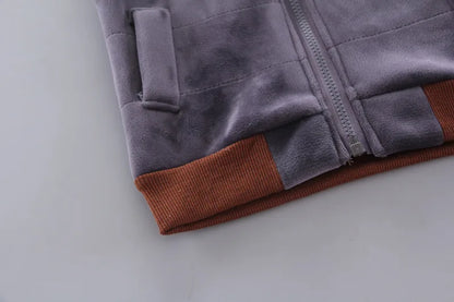 Ensemble Bébé 3 Pièces Douillet – Capuche & Pantalon (Unisexe)