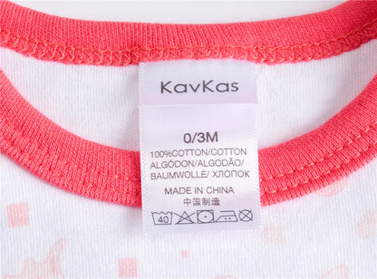 Ensemble Bébé Unisexe – Lot de Bodys en Coton Doux