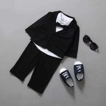 Ensembles de vêtements pour bébé, barboteuse pour garçon, vêtements pour tout-petits, t-shirt, pantalon, ensembles pour bébé