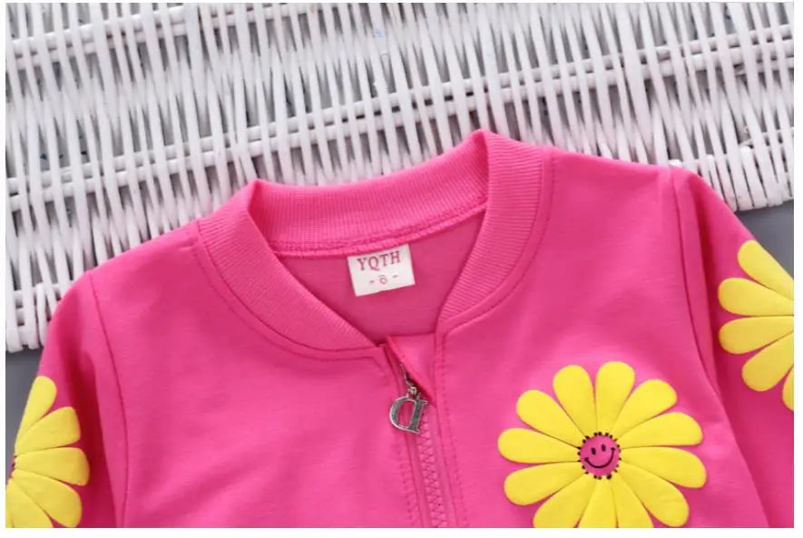 Ensemble 3 pièces bébé/enfant – Confort coton – Tenue complète (0–4 ans)