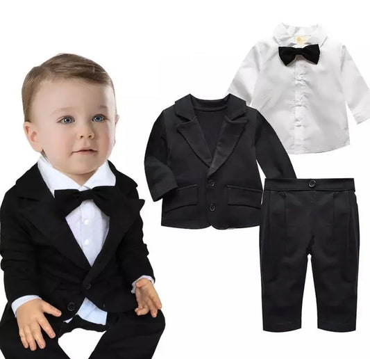 Ensembles de vêtements pour bébé, barboteuse pour garçon, vêtements pour tout-petits, t-shirt, pantalon, ensembles pour bébé