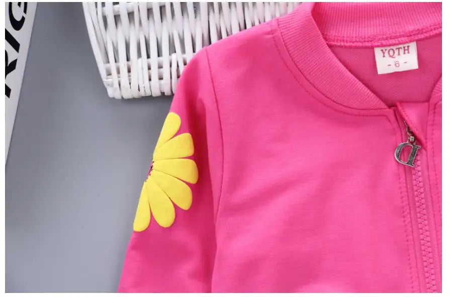 Ensemble 3 pièces bébé/enfant – Confort coton – Tenue complète (0–4 ans)