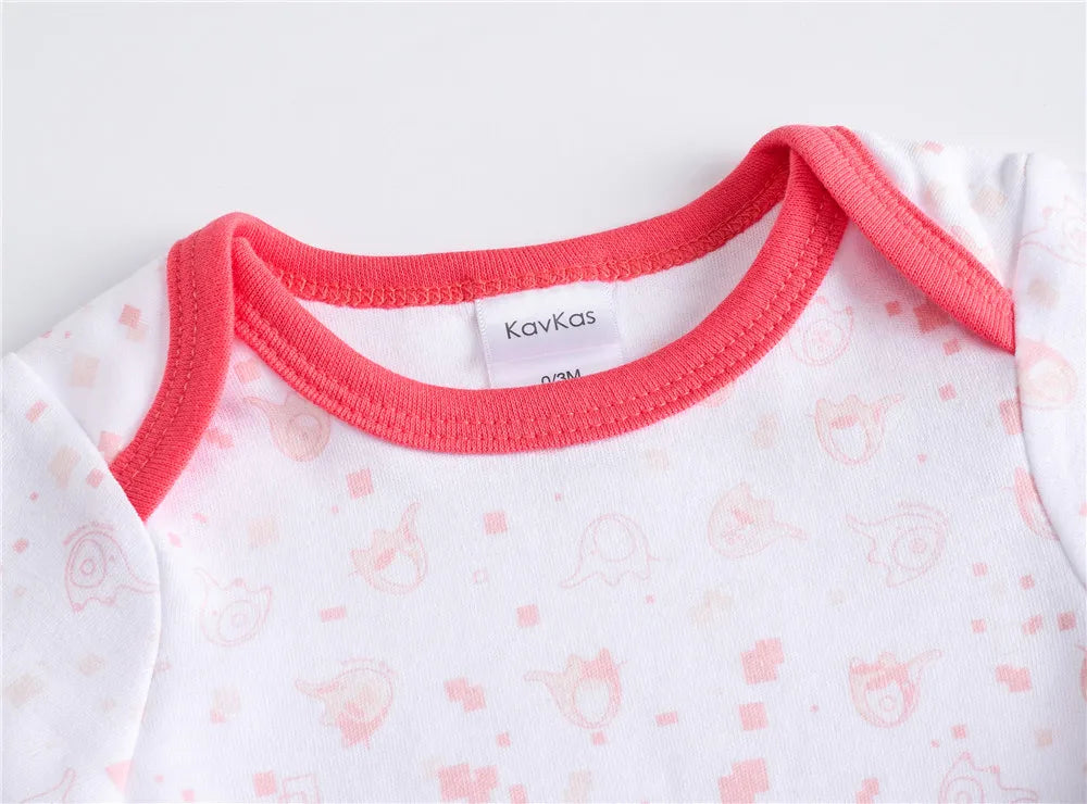 Ensemble Bébé Unisexe – Lot de Bodys en Coton Doux