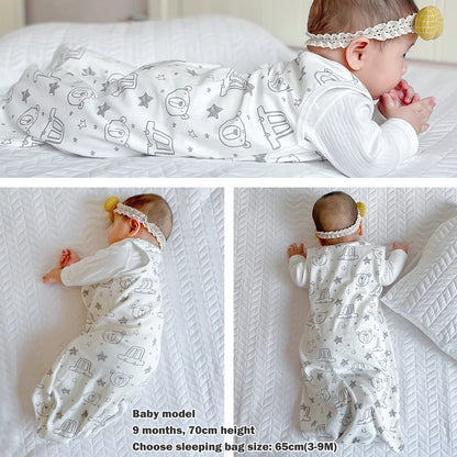 Gigoteuse Bébé Respirante – Sac de Couchage pour Bébé 3 à 18 Mois