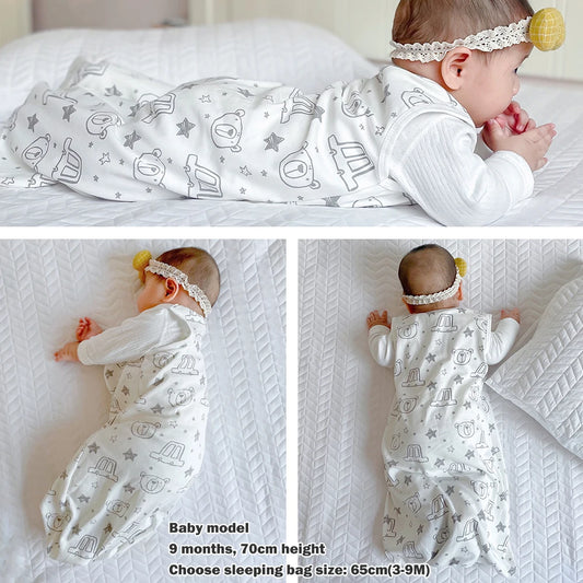 Gigoteuse Bébé Respirante – Sac de Couchage pour Bébé 3 à 18 Mois