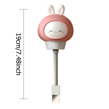 USB dessin animé mignon veilleuse avec télécommande bébés chambre décorative alimentation lumière chevet Tabe lampe cadeaux de noël pour les enfants