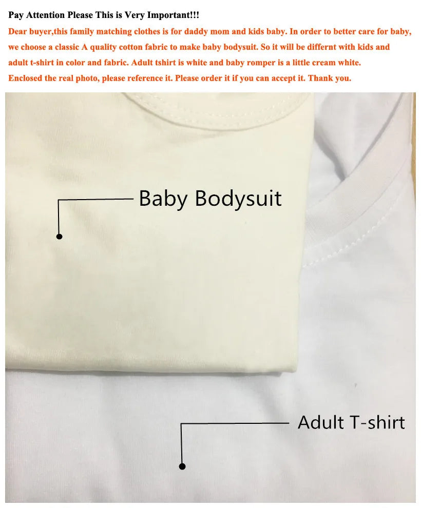 T-Shirt Assorti Père & Enfant – Tenue Famille Matching (Papa & Bébé)