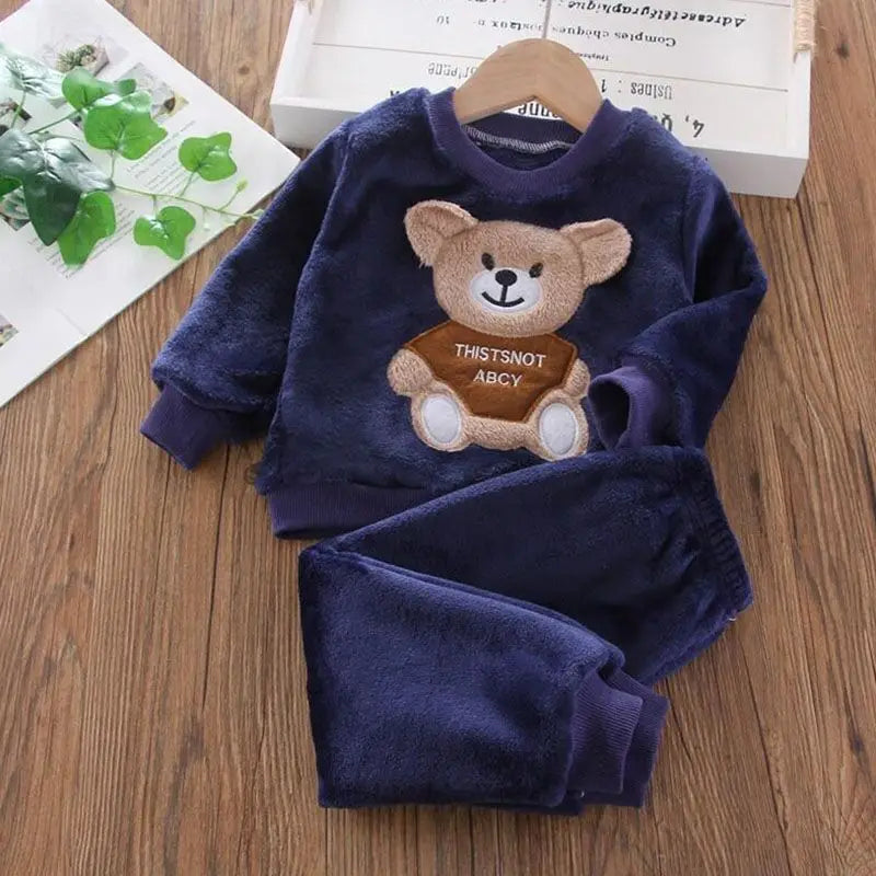 Ensemble Bébé 3 Pièces Douillet – Capuche & Pantalon (Unisexe)