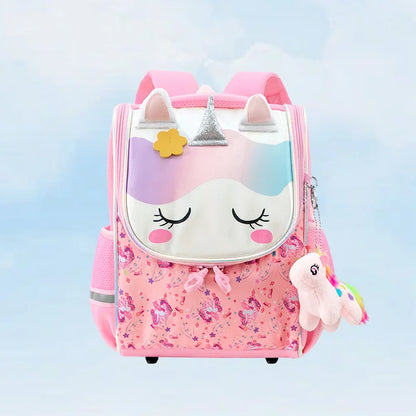 Sac à dos scolaire enfant licorne et dinosaure – Léger, ergonomique et imperméable